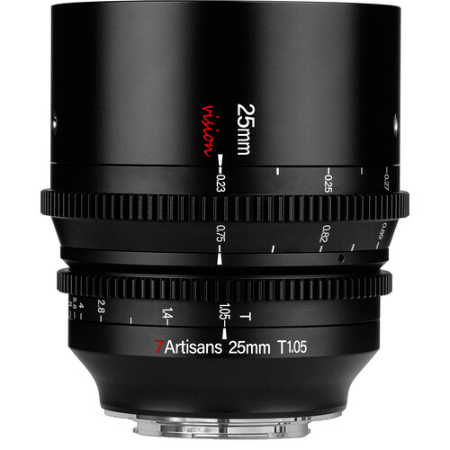 7artisans 25mm T1.05 Vision Cine za Sony E Mount - 1